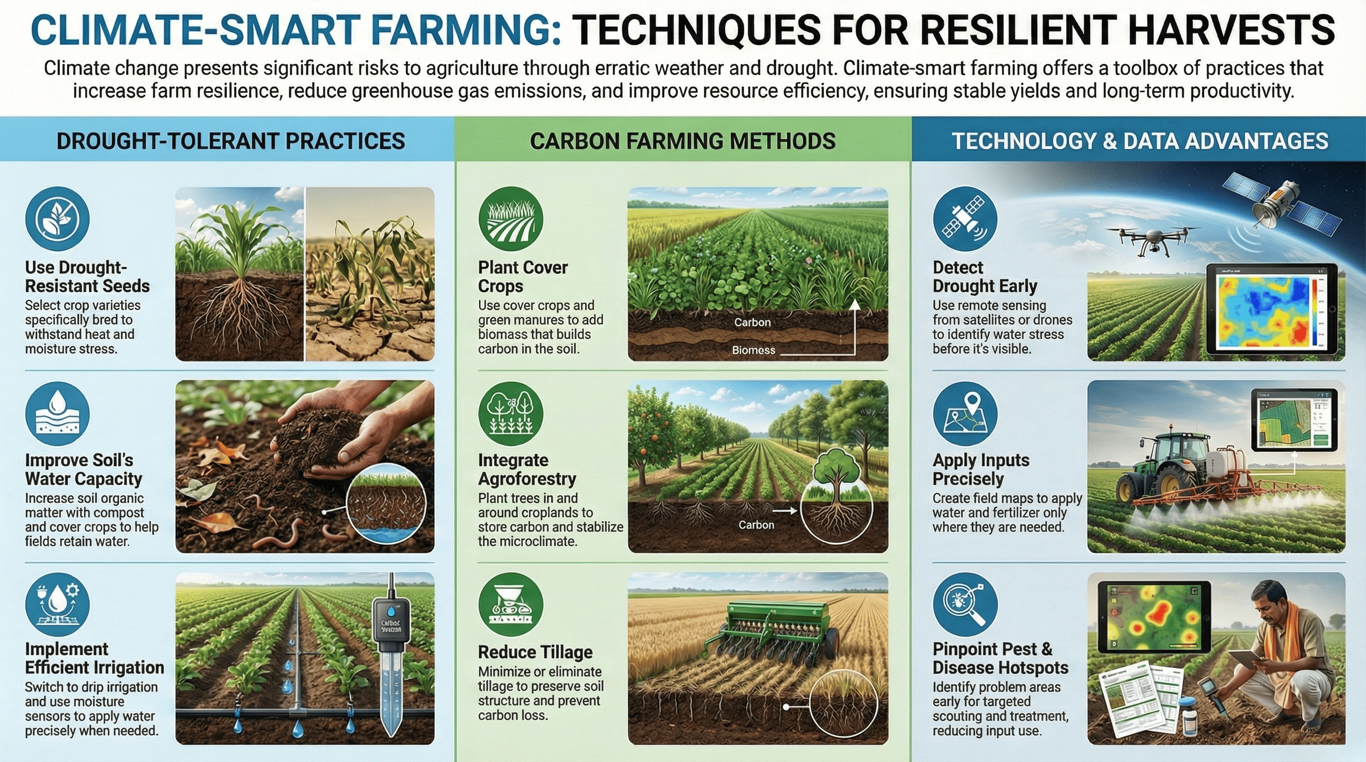 Climate-Smart Farming: Techniques for Resilie...