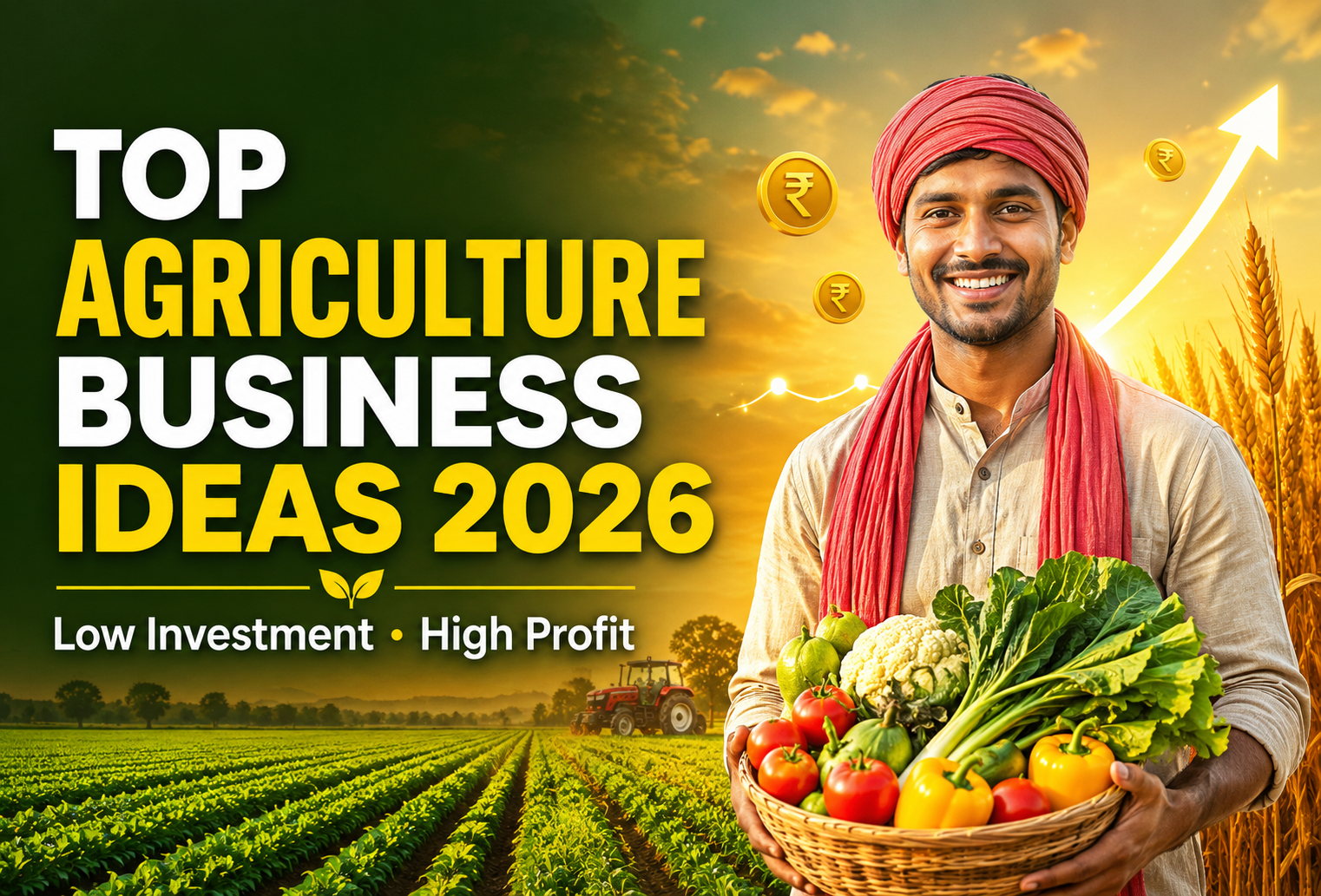 Top Agriculture Business Ideas in India 2026 ...